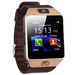 Smartwatch DZ09 Bluetooth cu SIM Rose Gold,